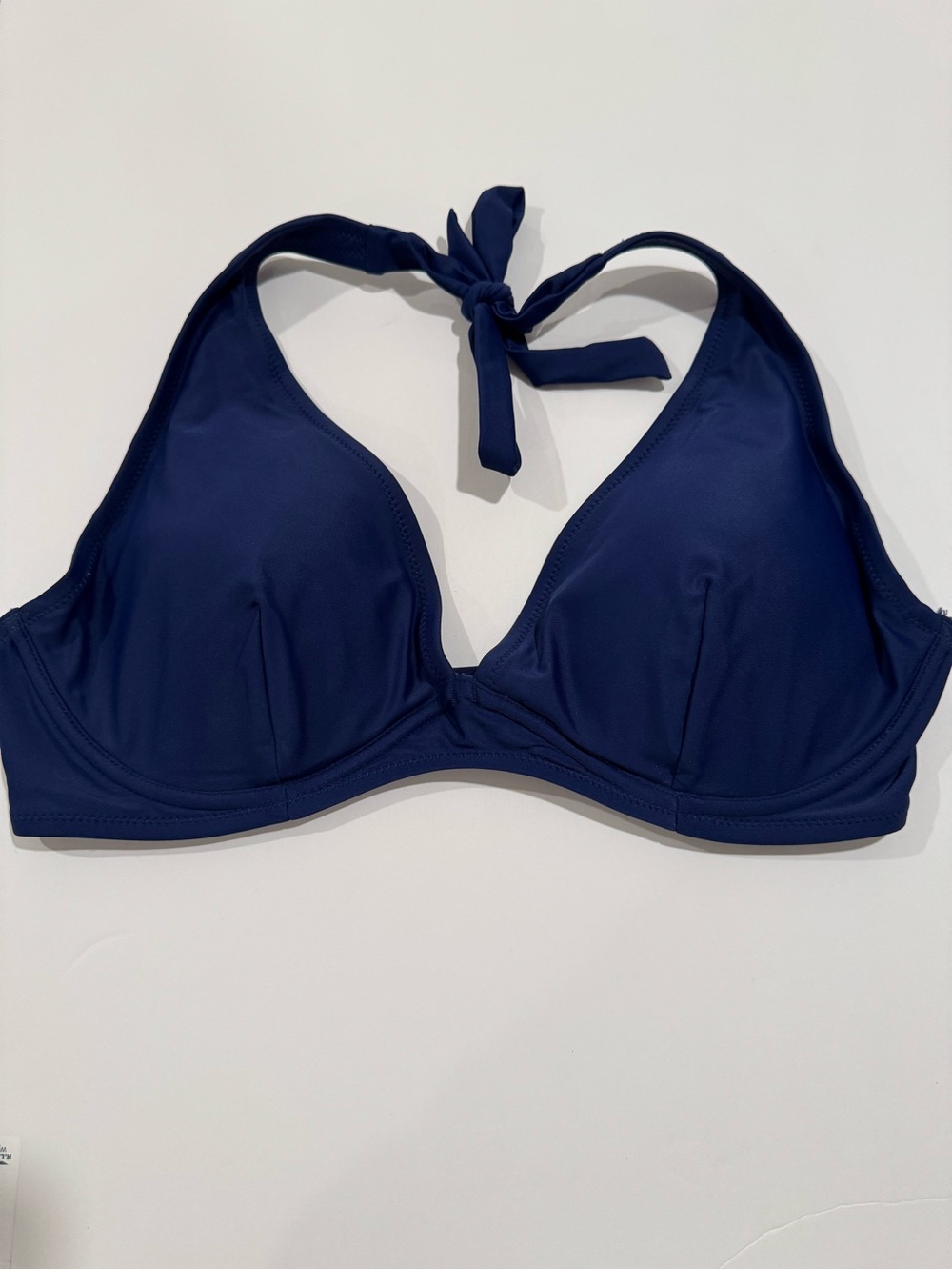 Navy Bikini Top
